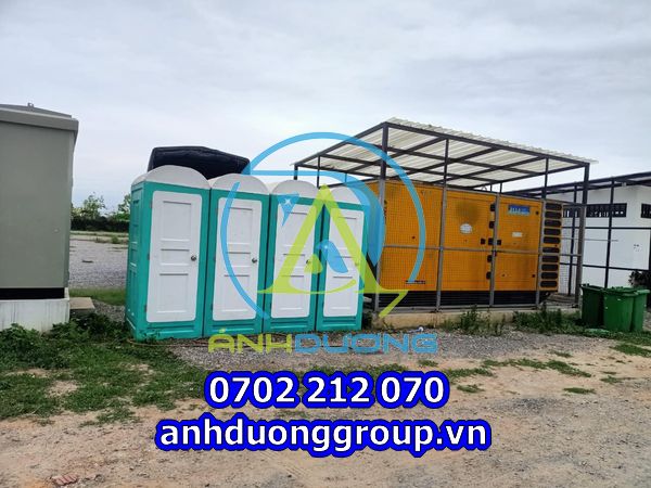 Nhà vệ sinh di động composite tại Bình Xuyên